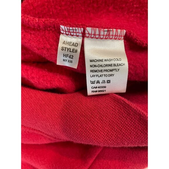 Vintage Ahead Authentics Salty Dog Cafe Mens Red Crewneck Sweatshirt XL - Picture 9 of 9